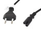CABLE ALIMENTACION LANBERG VDE CEE 7 Cables de alimentación
