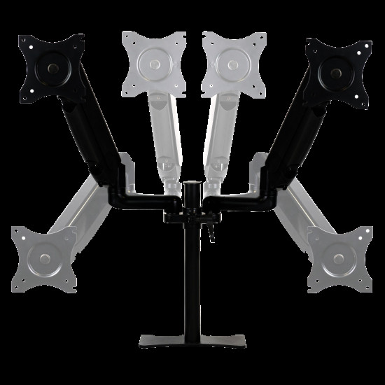 BRAZO ARTICULADO SOPORTE DOBLE MONITOR AJUSTABLE Soportes monitores tv BRAZO ARTICULADO SOPORTE DOBLE MONITOR AJUSTABLE Soportes monitores tv