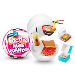 5 SURPRISE FOODIE MINI BRANDS