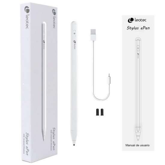 LAPIZ DIGITAL LEOTEC LESTP01W STYLUS EPEN Accesorios tabletas digitalizadoras LAPIZ DIGITAL LEOTEC LESTP01W STYLUS EPEN Accesorios tabletas digitalizadoras