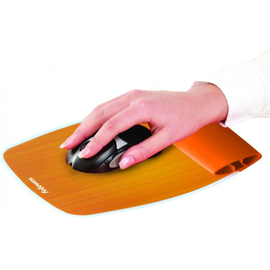 ALFOMBRILLA REPOSAMUÑECAS FLEXIBLE FELLOWES NARANJA BASE Alfombrillas ALFOMBRILLA REPOSAMUÑECAS FLEXIBLE FELLOWES NARANJA BASE Alfombrillas