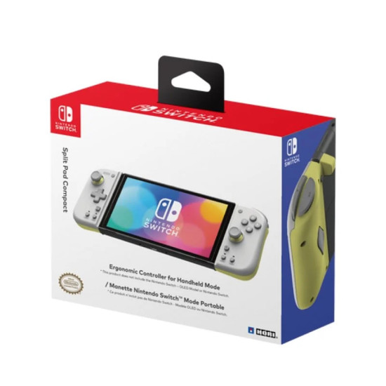 SPLITPAD HORI COMPACT BLANCO AMARILLO NINTENDO Accesorios nintendo switch SPLITPAD HORI COMPACT BLANCO AMARILLO NINTENDO Accesorios nintendo switch