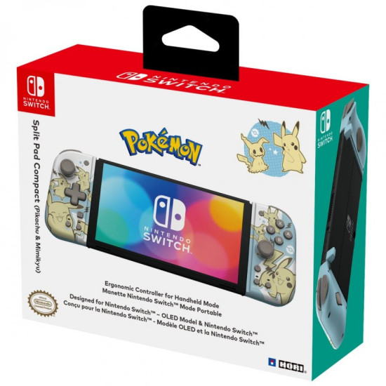 SPLITPAD HORI COMPACT PIKACHU & MIMIKYU Accesorios nintendo switch SPLITPAD HORI COMPACT PIKACHU & MIMIKYU Accesorios nintendo switch