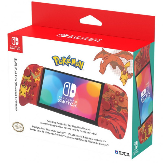 SPLITPAD HORI PRO POKEMON PIKACHU Y Accesorios nintendo switch SPLITPAD HORI PRO POKEMON PIKACHU Y Accesorios nintendo switch