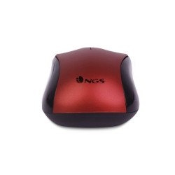 RATÓN ÓPTICO NGS WIRED CREW ROJO