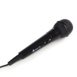 MICRÓFONO KARAOKE NGS SINGERFIRE CABLE 3M