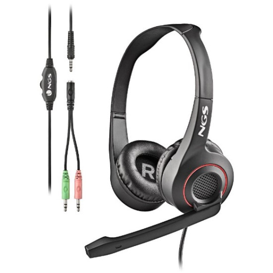 AURICULARES NGS CON MICROFONO AJUST JACK Auriculares