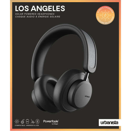 AURICULARES URBANISTA DIADEMA INALAMBRICOS CARGA SOLAR Auriculares