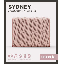 ALTAVOZ PORTATIL URBANISTA SYDNEY BLUETOOTH ORO