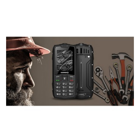 TELEFONO MOVIL RUGERIZADO HAMMER ROCK 2.4 PULGADAS Móviles básicos TELEFONO MOVIL RUGERIZADO HAMMER ROCK 2.4 PULGADAS Móviles básicos