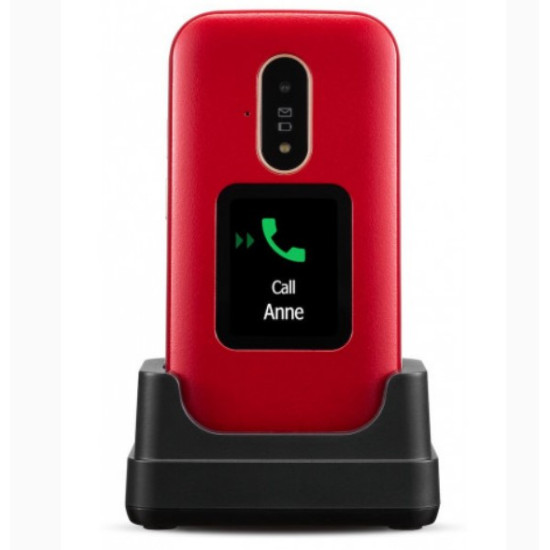 TELEFONO MOVIL DORO 6880 RED WHITE Teléfonos móviles