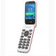 TELEFONO MOVIL DORO 6880 RED WHITE Móviles básicos TELEFONO MOVIL DORO 6880 RED WHITE Móviles básicos