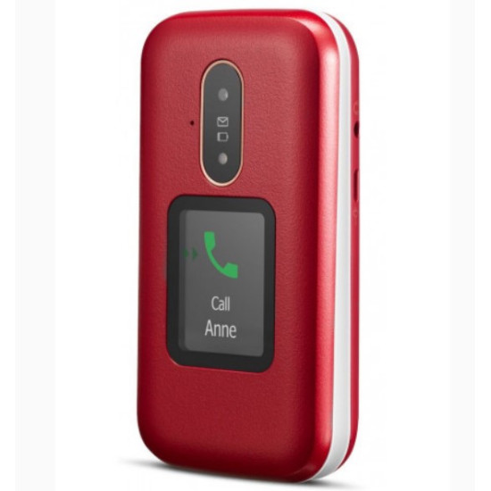 TELEFONO MOVIL DORO 6880 RED WHITE Móviles básicos TELEFONO MOVIL DORO 6880 RED WHITE Móviles básicos
