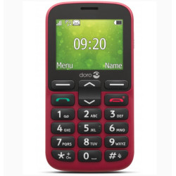 TELEFONO MOVIL DORO 1380 RED 0.3MPX