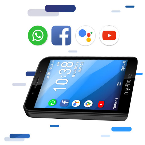 TELEFONO MOVIL MYPHONE UP SMART LTE Smartphones
