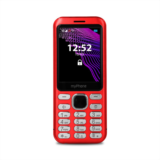 TELEFONO MOVIL MYPHONE MAESTRO RED 2.8PULGADAS Teléfonos móviles