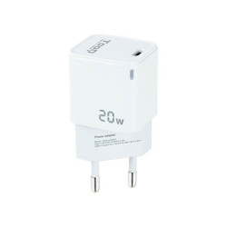 CARGADOR PARED TOOQ USB - C BLANCO 20W