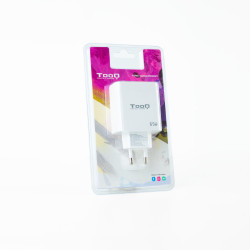 CARGADOR PARED TOOQ TRIPLE 2XUSB - C +