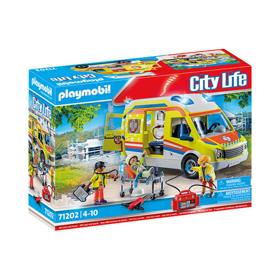 PLAYMOBIL AMBULACIA CON LUZ Y SONIDO Playmobils