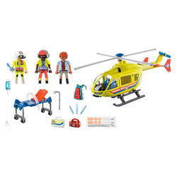 PLAYMOBIL HELICOPTERO RESCATE