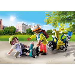 PLAYMOBIL STARTER PACK RESCATE CON BALANCE