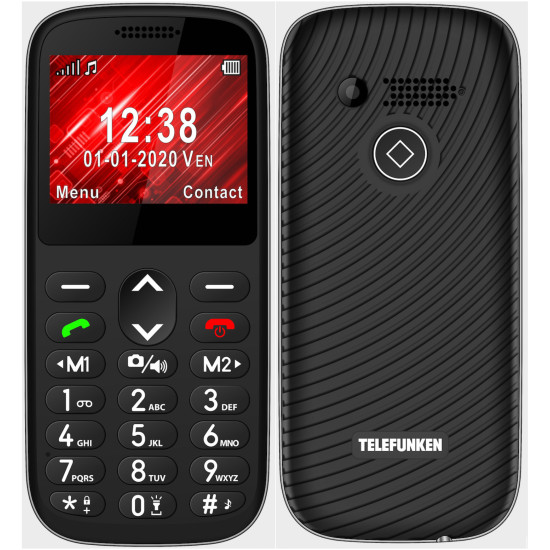 TELEFONO MOVIL TELEFUNKEN S420 SENIOR PHONE Móviles básicos TELEFONO MOVIL TELEFUNKEN S420 SENIOR PHONE Móviles básicos