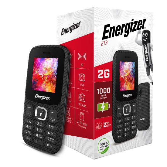TELEFONO MOVIL ENERGIZER E13 2G 1.77 PULGADAS Móviles básicos TELEFONO MOVIL ENERGIZER E13 2G 1.77 PULGADAS Móviles básicos