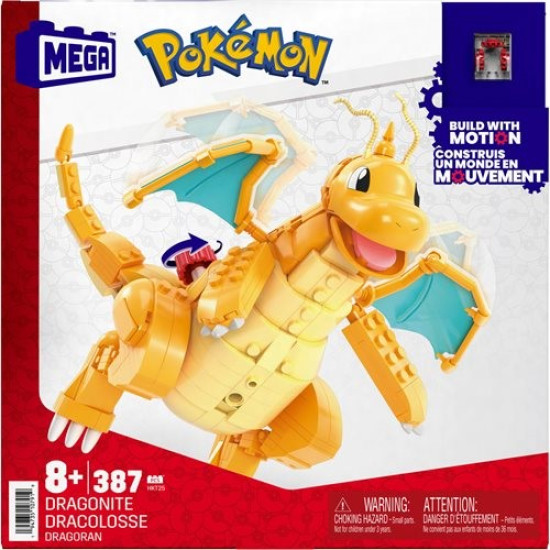 FIGURA MATTEL MEGA CONSTRUX POKEMON DRAGONITE Figuras FIGURA MATTEL MEGA CONSTRUX POKEMON DRAGONITE Figuras