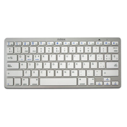 TECLADO NILOX NXKB01S BLUETOOH PLATEADO