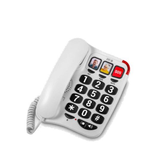 TELEFONO FIJO SPC COMFORT NUMBERS 2 Teléfonos fijos