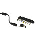 ADAPTADOR CARGADOR CORRIENTE UNIVERSAL PORTATILES TACENS Baterías y cargadores portátiles ADAPTADOR CARGADOR CORRIENTE UNIVERSAL PORTATILES TACENS Baterías y cargadores portátiles