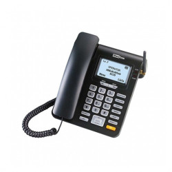 TELEFONO FIJO MAXCOM MM28D BLACK