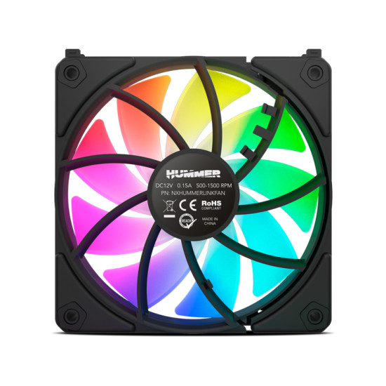 VENTILADOR CAJA NOX HUMMER EASYLINK BLACK Refrigeracion cpu VENTILADOR CAJA NOX HUMMER EASYLINK BLACK Refrigeracion cpu