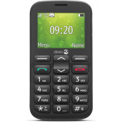 TELEFONO MOVIL DORO 1380 BLACK 0.3MPX