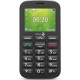 TELEFONO MOVIL DORO 1380 BLACK 0.3MPX Móviles básicos