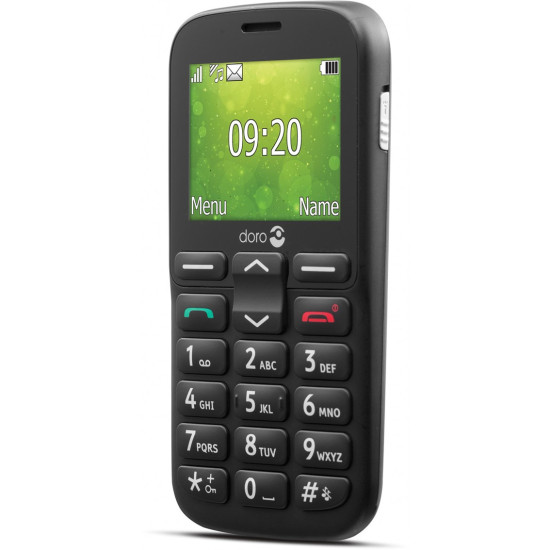 TELEFONO MOVIL DORO 1380 BLACK 0.3MPX Móviles básicos