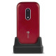 MÓVIL DORO 7030 ROJO Y BLANCO Móviles básicos