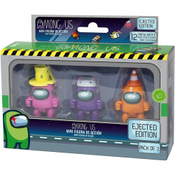 AMONG US MINI ACTION FIGURE 3PC