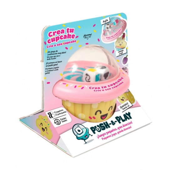 CREA TU CUPCAKE PUSH & PLAY Juegos de mesa