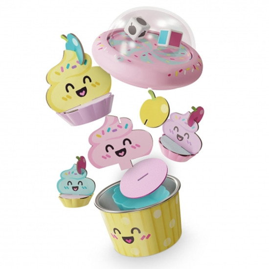 CREA TU CUPCAKE PUSH & PLAY Juegos de mesa CREA TU CUPCAKE PUSH & PLAY Juegos de mesa