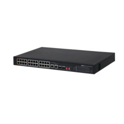 SWITCH DAHUA DH - PFS3226 - 24ET - 240 POE 24 PUERTOS