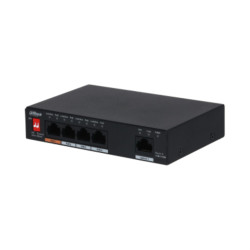 SWITCH DAHUA DH - PFS3005 - 4ET - 60 POE 5 PUERTOS