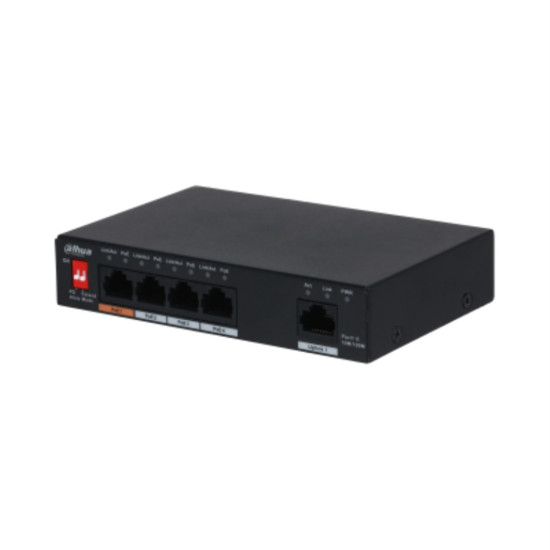 SWITCH DAHUA DH - PFS3005 - 4ET - 60 POE 5 PUERTOS Switch SWITCH DAHUA DH - PFS3005 - 4ET - 60 POE 5 PUERTOS Switch