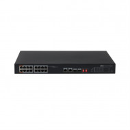 SWITCH DAHUA DH - PFS3218 - 16ET - 135 POE 16 PUERTOS