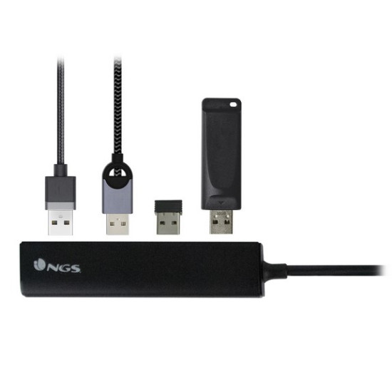 HUB 4 PUERTOS USB 3.0 NGS Dockings y hubs HUB 4 PUERTOS USB 3.0 NGS Dockings y hubs