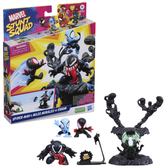 SET JUEGO HASBRO MARVEL STUNT SQUAD Figuras SET JUEGO HASBRO MARVEL STUNT SQUAD Figuras