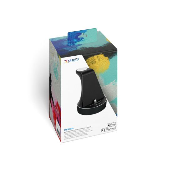 BASE CARGA TOOQ APPLE WATCH+IPHONE LIGHTNING Cargadores para móviles
