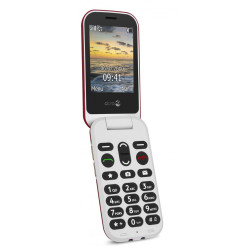 TELEFONO MOVIL DORO 6060 RED WHITE