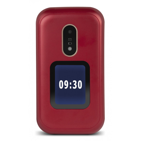 TELEFONO MOVIL DORO 6060 RED WHITE Móviles básicos TELEFONO MOVIL DORO 6060 RED WHITE Móviles básicos