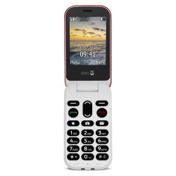 TELEFONO MOVIL DORO 6040 RED WHITE